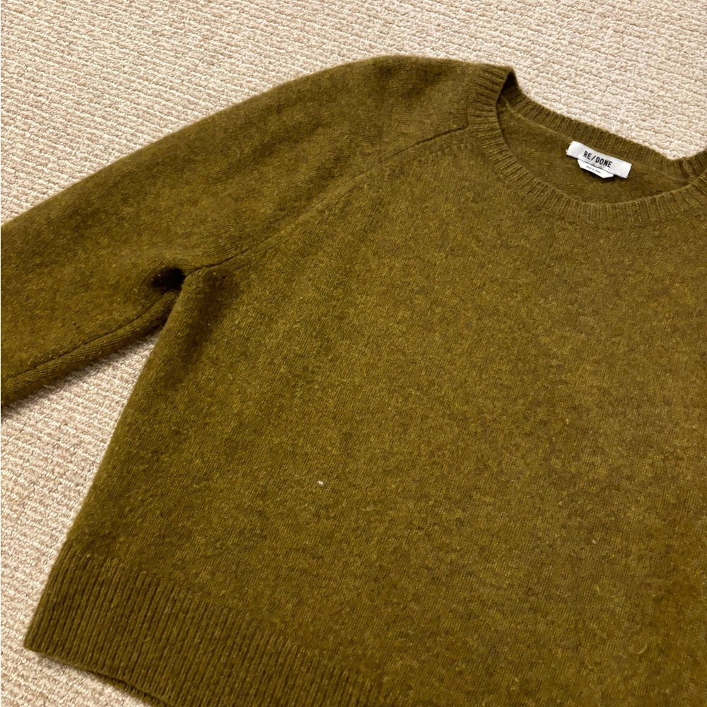 Olive Green Women's Sweater